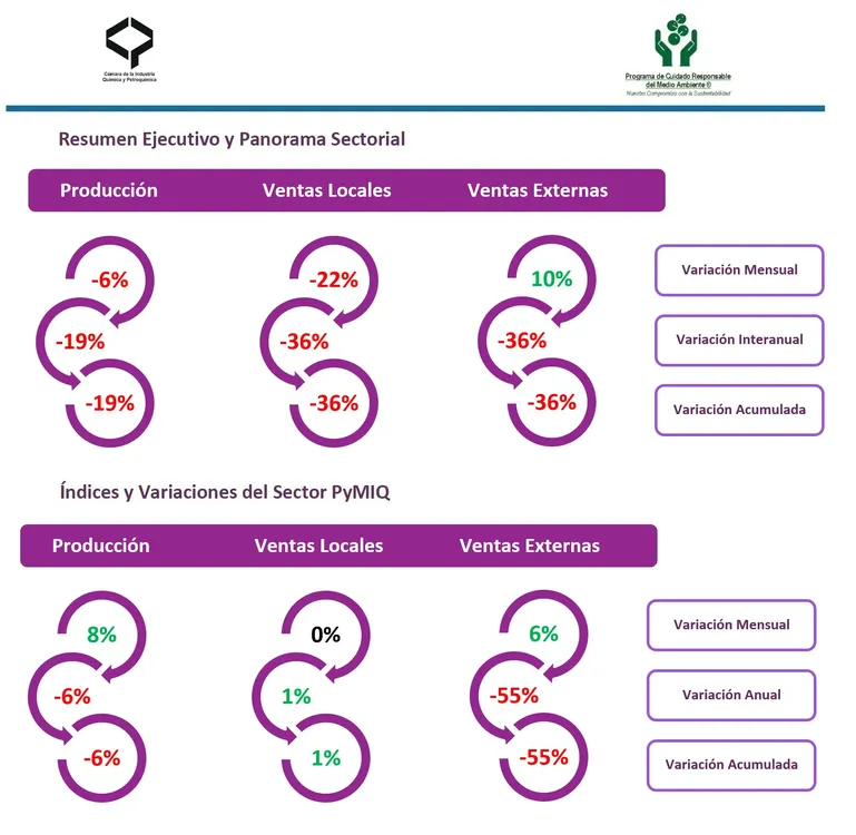 CIQyP - Cuadro Informe Sectorial Enero 2024