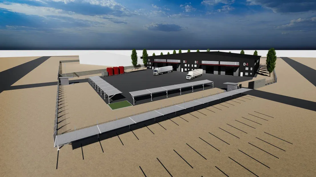 Así se verá el Parque logístico de Alberta