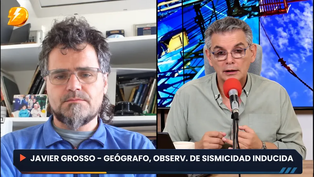 Entrevista dividida_ geógrafo y presentador