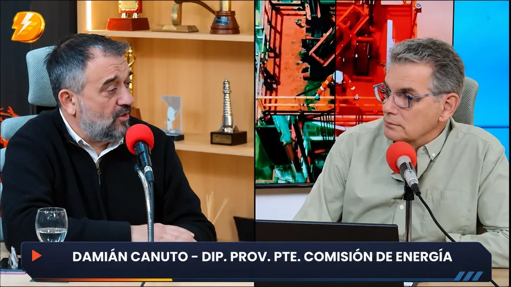Entrevista televisiva sobre energía