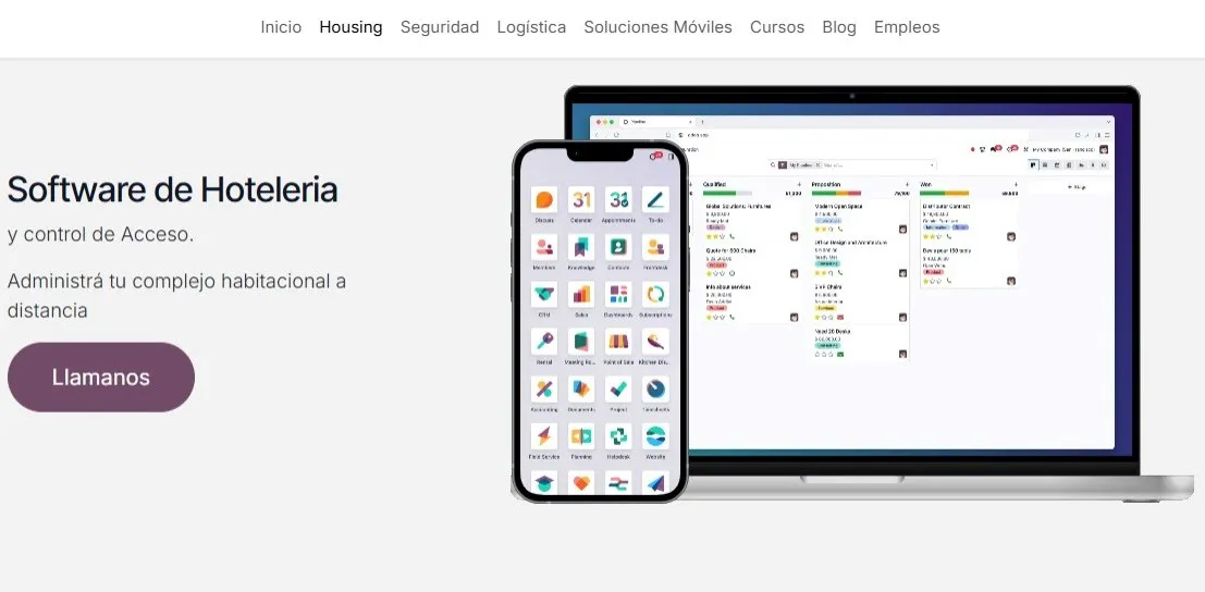 Software de administración hotelera de Alberta