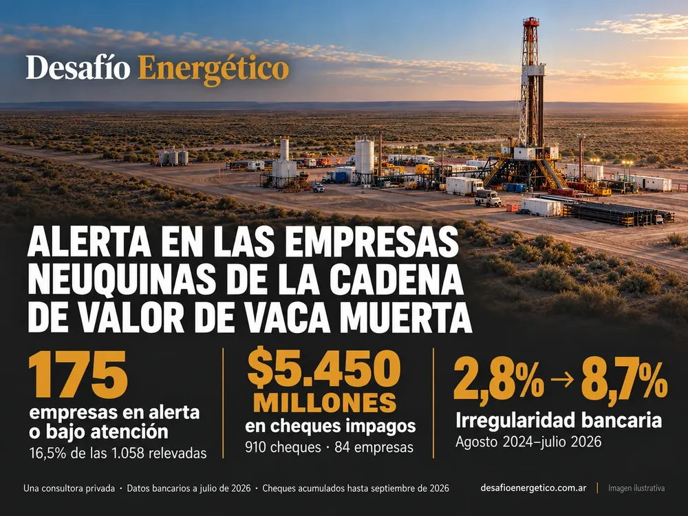 Alerta empresarial en Vaca Muerta (2)